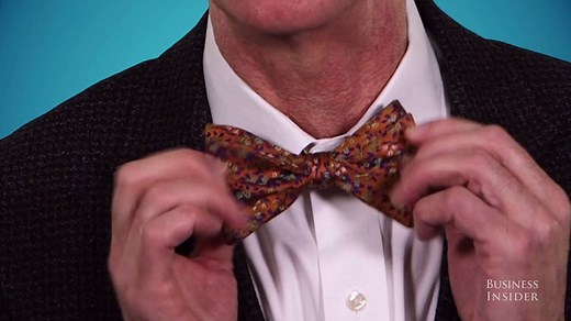 256K views · 3.5K reactions | Bill Nye The Science Guy just showed us how to easily tie a bow tie. | Business Insider | Facebook