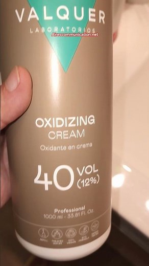 VALQUER Agua Oxigenada en Crema Estabilizada 40 Volúmenes 12% De Amazon hands-on 👱‍♀️