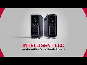 CyberPower Intelligent LCD UPS Systems: CP1500AVRLCD3 CP1350AVRLCD3 Feature | CyberPower Video