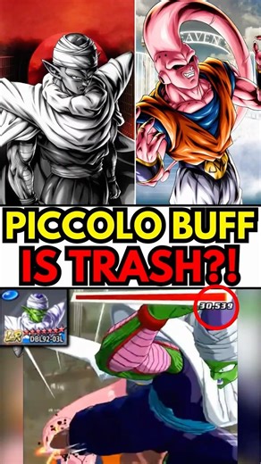 😭LEGEND PICCOLO'S BUFF IS TRASH?! (DRAGON BALL LEGENDS) #dbl #dblegends #dragonballlegends