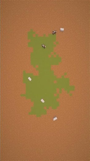 Tick Speed 1000! ⚡ Grass Spreading Time-lapse #minecraft