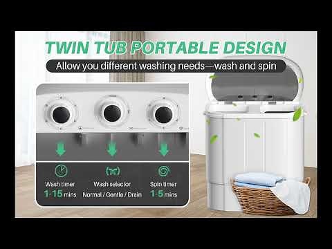 TOREAD Portable Small Washing Machine
