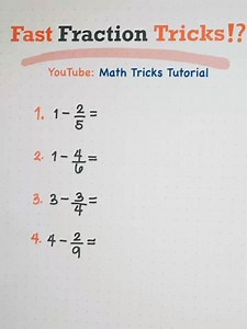 20K views · 1.3K reactions | 3-Minutes Hacks: FAST Fraction Tricks!!...