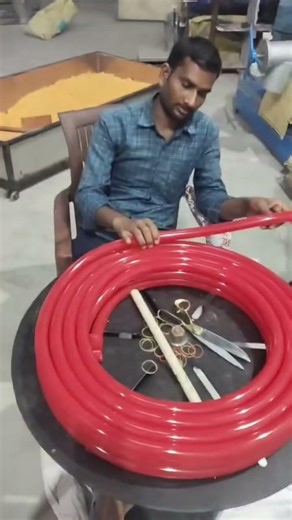 Pvc garden pipe making machine #rdengineeringworks #machine #factory #extrusionmachine #gardenpipe