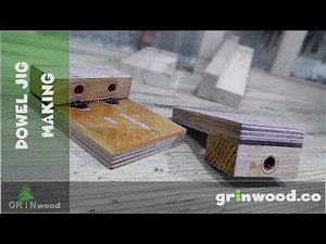 🟢 Dowel Jig Making - Simple Woodworking Tool