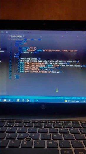 HTML, link browser #coding #bca #college #html #ipl #html5 #mca #html5 #rcb #music #song #virat