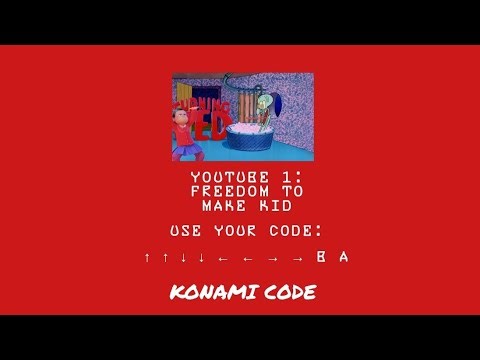 Unlock Turning Red - Konami Code (YouTube 1: Freedom To Make Kid)