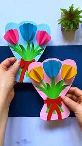 757K views · 5.5K reactions | Beautiful craft ideas for kids #crafting #paper #children #kids #art #craft #flowers | crafts for kids | Facebook