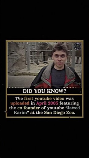 The First YouTube Video Ever Uploaded! 📺 | Me at the Zoo – April 2005