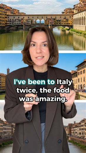 Tania | English Fluency Teacher on Instagram: "Talking about your travels? ✈️ Let's make sure you're using the present perfect correctly! "Have been to" vs. "Have been in" is a common point of confusion. 📍 **"I have been to..."** = You visited a place and returned. It's about the *experience*. 🗓️ **"I have been in..."** = You are describing the *duration* you spent (and maybe are still) in a place. Example: "I have been **to** Rome twice." (Experience) vs. "I have been **in** Rom
