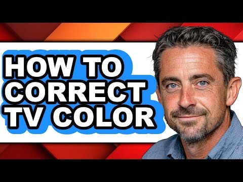 How to Correct Tv Color (only Way)