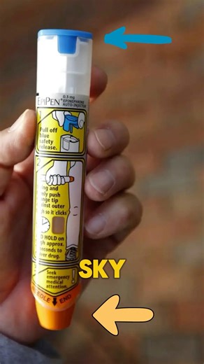 Don’t hold an EpiPen like THIS #epipen #knowledge