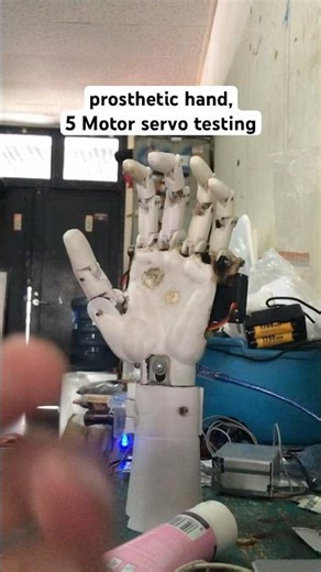 Prosthetic Hand, Final Project Electrical Engineering at PENS, Surabaya Indonesia