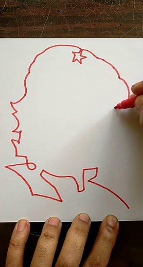Che Guevara One line Drawing./ #short #subscribe #foryou #art #drawing #drawingideas #dailydrawing