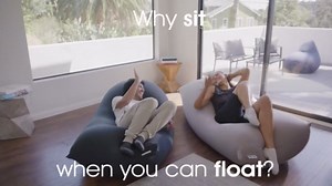 Yogibo Double Giant Bean Bag Chair Bed Lounger for Adults, Kids and Teens with Filling, Extra Large, Oversized, Big, Huge, Plush, Sensory Beanbag Couch Sofa Loveseat, Washable Cover, Green