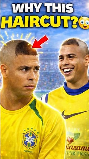 Why Ronaldo Cut Hair Like This 🤯✂️⚽ #football #soccer