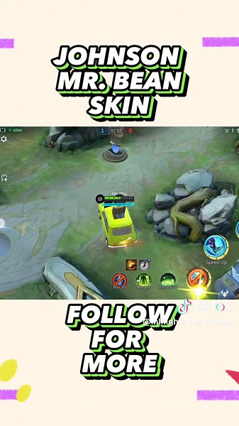 JOHNSON MR. BEAN SKIN 😎 RATE THIS 1-10. #mobilelegendshighlights #mobilelegends #fyp #mlbb #foryoupage