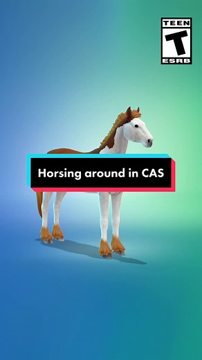 Make your horse the most stylish in town 💅 with so many Create a Sim options coming in The Sims 4 #HorseRanch 🤩 #simstok #CAS #gameplay #thesims4 #horses #thesims #GamingSkills