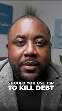 Should you use TSP to kill debt..