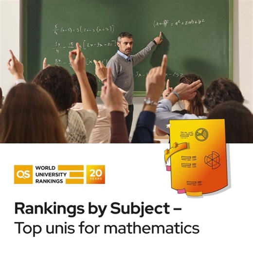 Thinking about studying Maths at uni?  These are the top 5 places to study according to the QS World University Rankings by Subject! Which uni gets your vote? See the full ranking and find out more about applying to these top-ranked unis: https://eu1.hubs.ly/H06NhV_0 #QSWUR #StudyMaths | QS World University Rankings | Facebook
