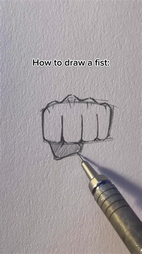Easy Anime Hand Tutorial: How to Draw Naruto Fist | Drawing Tutorial