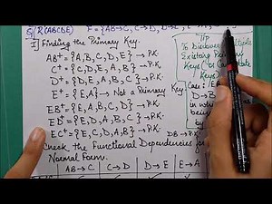 BCNF-Boyce Codd Normal Form: Concept & Example - Functional Dependency, Closure, Keys, Normalization