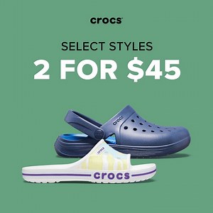 1.6K reactions · 534 shares | Stock Up For Spring! Buy 2 Pairs Of Your Spring Favorites For $45. | Crocs | Facebook