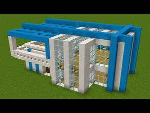 Minecraft - How to build a Modern House 86