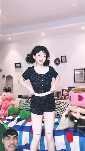 Barbin🔥 beautiful Girl Dancing Like a Doll 🪆🥰 | Who is Behind Me Dancing Like Doll 🎎🥵 Kawaii Cosplay