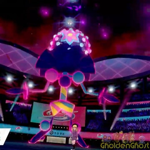 Shiny Blacephalon's Dynamax 🤡 #pokemon #shinypokemon #pokemonswordshield #blacephalon #ultrabeast