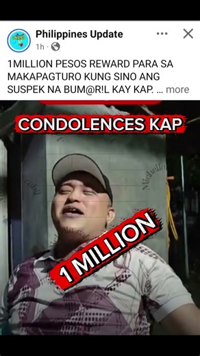condolences 🙏 Kap