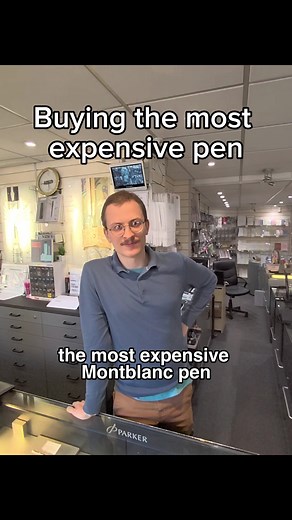 Buying the most expensive pen #socialexperiment #buying #expensive | mont blanc pen