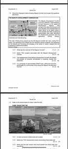 Study the infographic below showing Maputo Corridor and answer ... | Filo