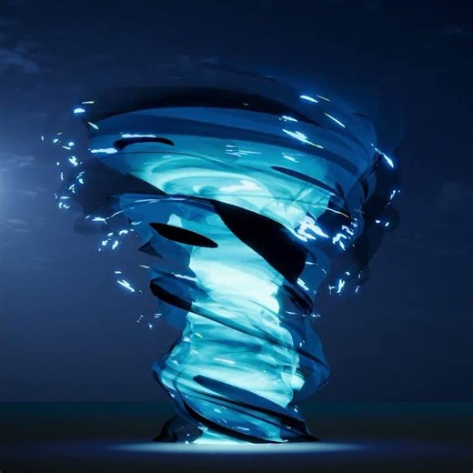 VFX Tornado made in Unity #animation #blender #3danimation #gaming #art #games #vfx