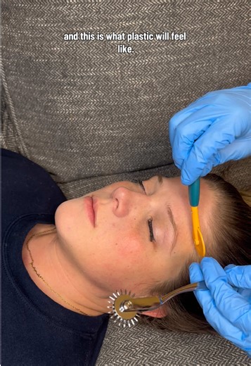 Metal or plastic | ASMR Medical Roleplay for deep relaxation | Personal attention to pamper you 🫠💤💙🫶 #asmr #asmrforsleep #asmrvideo #fyp #asmrpersonalattention