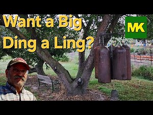Building a Giant Wind Chime from Scrap Propane Tanks | DIY Welding Project on the Homestead