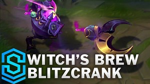 Witch's Brew Blitzcrank!! Q VFX is slightly bugged, should be fixed before it releases in a couple weeks. | Skinspotlights