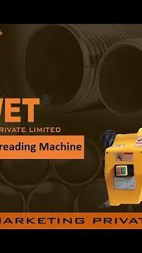 Solwet pipe threading machine 1/2" to 3" GI MS SS SM301 call +91 9717593776