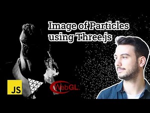 Image of particles in 3D using #threejs - Tutorial n°4