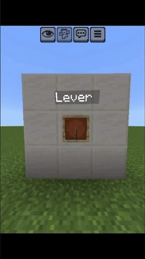 minecraft | How To Craft Lever