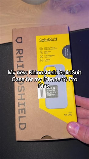 Rhinoshield SolidSuit Case for iPhone 16 Pro Max
