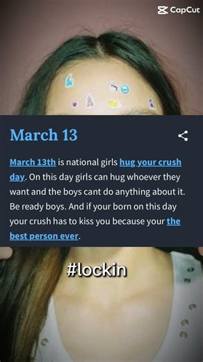 Set this on your calendar everyone!!!