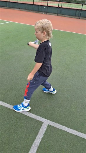 The future tennis stars from Tauranga Lawn Tennis Club. You go, Cohen....!!! | Tauranga Lawn Tennis Club