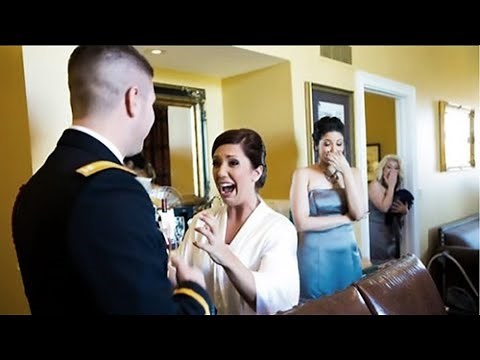 Most Emotional Soldiers Coming Home Compilation 2024!