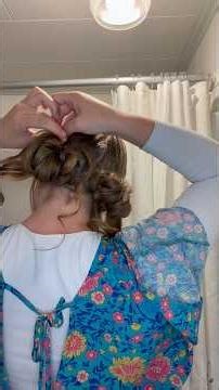 Step-by-Step to the Messy Space Bun Tutorial!