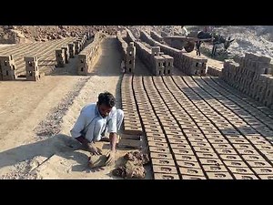 Amazing Handmade Brick Making Process | Millions of Bricks Produced by Hand #bricks