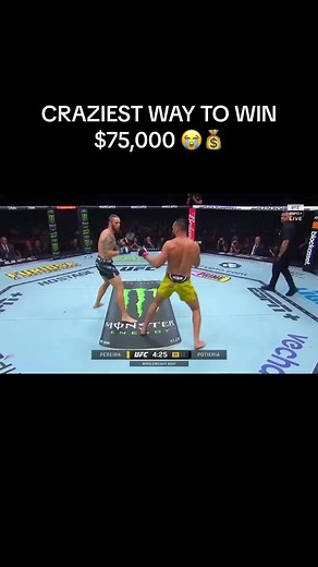 NO WAY HE DID THIS MID FIGHT😭 #fyp #foryou #viral #parlay #razzprizepicks #ufc #nba