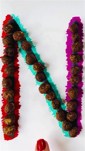 Easy Letter N Craft for Kids | Alphabet Practice with Cereal Balls 📌 watch full video on YouTube 👈🏻🫶🏼 🔗 Link in Bio 🥰💎 #learnletters #practiceletters #montessori #preschoolactivities #5minutecrafts