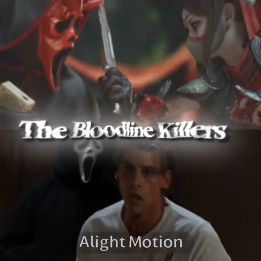 #4k #scream #alightmotion Me and Billy Vs Scream characters pt 5| GLXXMSTRIDER - DON'T STOP - Slowed