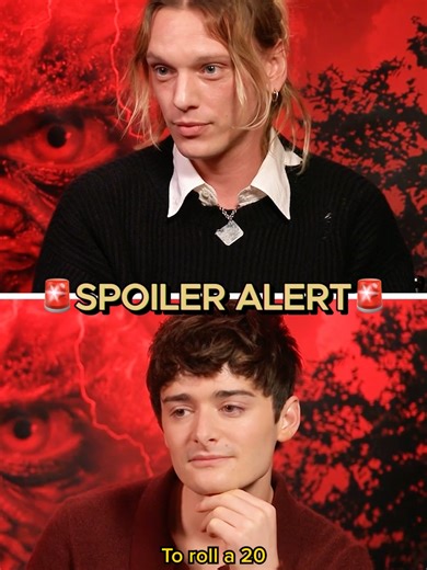 Jamie Campbell Bower and Noah Schnapp React to Fan Theory